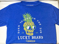 2 Lucky Brand Graphic Tee shirts youth L picture