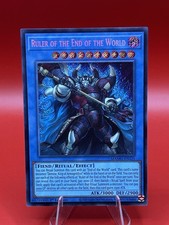 YuGiOh - Ruler Of The End Of The World MAMO-EN121 Secret Rare 1st Edition picture