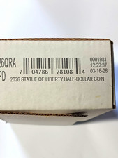 1776-2026 America 250 Statue of Liberty Half Dollar UNOPENED picture