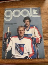 NHL Goal Magazine 12.30.78 Blackhawks v Rangers 1978 Anders Hedberg Ulf Nilsson picture