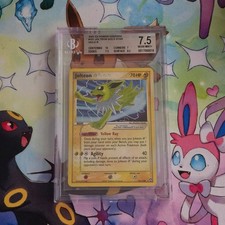 2007 Pokemon EX Power Keepers Jolteon Gold Star Holo R BGS 7.5 picture