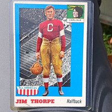 Topps 1955 All American Jim Thorpe Carlisle Indians Football #37 Base picture