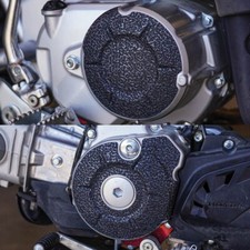 Black Engine Guards 2013-2025 Honda CRF110 Cover Grip Tape CRF 110 picture