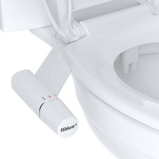 Bidet Fresh Water Spray Kit Non Electric Toilet Seat Attachment with Dual Nozzle picture