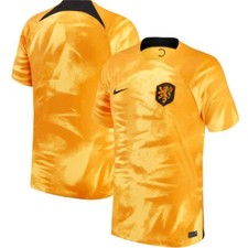 Nike Netherlands Home Breathe Stadium Orange 2022/23 Soccer Jersey picture