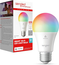 Matter LED Smart Light Bulb (A19), Multicolor, Compatible with Alexa, 60W Equiva picture