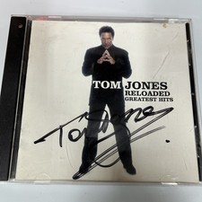 Reloaded: Greatest Hits by Jones, Tom CD, 2003 Decca AUTOGRAPHED SIGNED picture
