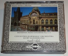 Emil Gilels / Beethoven Piano Concertos No.1-5 Prague Spring Multisonic 3 CD set picture