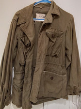 Original Vintage WW2 US Army M-1943 M43 Field Jacket Size 32R picture
