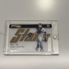 2003 Donruss Studio Stars Gold Mike Piazza NY Mets #SS-43 Baseball Card /100 picture