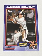 2024 Topps x Chris Berman Baseball #17 - Jackson Holliday RC - Baltimore Orioles picture