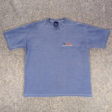 Vintage Shirt Mens XL Blue Sacramento California PAWW Embroidered Tee Made USA picture