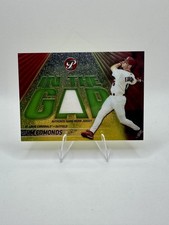 2002 Topps Pristine - In the Gap Jim Edmonds #IG-JE /1000 (MEM) picture