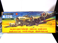 VINTAGE LINDBERG B-17G EMPTY BOX - NEAT BOX ART FROM EARLY 1950'S picture