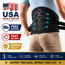 New Copper Fit X-Back Brace Lumbar Support for Lower Back Pain Relief picture