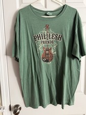 Phil Lesh & Friends Fall Tour 2008 Concert T-Shirt Green XL 100% Cotton picture