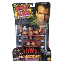 WCW nWo Scott Hall Smash 'N Slam Action Figure Toy Biz 1999 #47720 Sealed picture