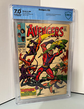 The Avengers #55 (Aug 1968) CBCS 7.0 1st Ultron-5 Masters of Evil 🔑  picture