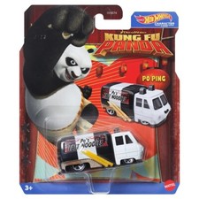Hot Wheels Character Cars - Dreamworks Kung Fu Panda Po Ping (BBHXC78) picture