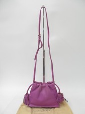 Authentic LOEWE Flamenco Lambskin Nappa Leather Shoulder Bag S#51068 picture