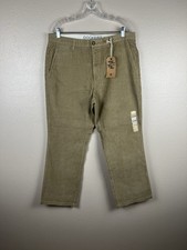 Dockers D3 Classic Fit Corduroy Pants Mens 36x30 Tan Khaki Flat Front NWT picture