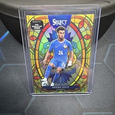 Desire Doue Stained Glass 2025-26 Panini Select Road to FIFA World Cup France #9 picture