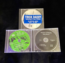 3 Radio Promo Single Lot Trick Daddy OutKast Three 6 Mafia Near Mint picture