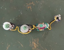  P/J Bass Solderless Custom Wiring Harness Bourns Pots 3/w Mid Control Tone Pot  picture