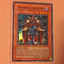 Yu-Gi-Oh TCG Terrorking Archfiend DCR-072 Effect Super Rare Foil EN 1st picture