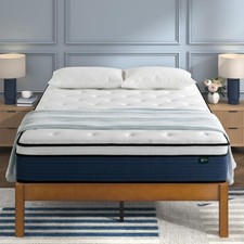 ZINUS 10 Inch Comfort Support Hybrid Mattress, Queen ZU-MSHO1SZI-10Q - White picture