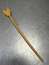 1984 VOLTRON Haggar the Witch Staff Original Vintage Yellow Staff Panosh Place picture