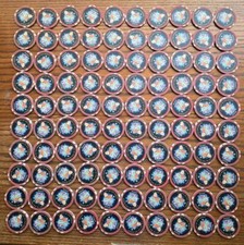 Rare 100 Pc Lot MARS HOTEL CASINO Spokane 5$ Poker Chips☆Obsolete☆Grateful Dead☆ picture