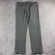 Lululemon Pants Mens 34 Green Wrapstreme Stretch Commuter Performance 5 Pocket picture