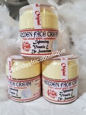 X3 jar Authentic Golden FACE Cream. Triple Action Anti Sun Burn, BEWARE OF FAKE  picture
