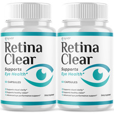 (2 Pack) Retina Clear Capsules, RetinaClear Eye Health Support (120 Capsules) picture