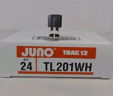 JUNO LIGHTING Single XENON Bulb Lampholder TL201-WH / TL201WH New Single Unit picture