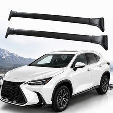 Like New Roof Rack Cross Bars for Lexus NX 250 350 350h 450h+ 2022+ Black 2Pcs picture