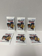 1992 Confex The Baseball Enquirer  6 Pack Of 10 Vintage Suprise First Series picture