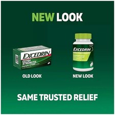 Excedrin Extra Strength Headache Caplets 300 ct Pain Reliever Jumbo Size Box picture