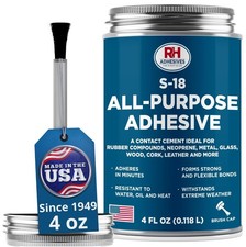 S-18 All-Purpose Adhesive 4 oz - Contact Cement for Headliner & Upholstery  picture