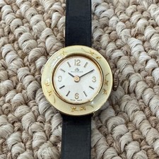 Vintage Bucherer Ladies Watch - Manual Wind with Enamel Bezel Model # 5 1277 picture