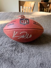 Kenny Pickett Signed Authentic Roger Goodell Duke NFL Football Fanatics COA picture