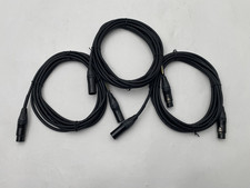 LOT OF 3 Mogami Gold XLR Microphone Studio Cable 15FT NEGLEX 2534 picture