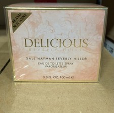 Delicious By Gale Hayman  Beverly Hills  3.3oz  Edt Spray. New.. Rare. Original picture