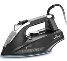MOOSOO Steam Iron 1800W Portable Steam-Dry Iron Anti-drip Iron with Auto-Off picture