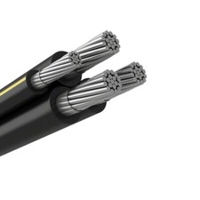 200' Tulsa 4-4-4-4 Aluminum URD Direct Burial Cable (85 Amp) 600V picture