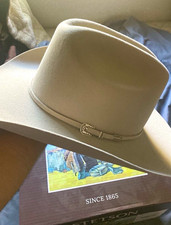 Stetson Skyline 6X Silverbelly Western Cowboy Hat Size 8 4