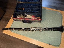 Selmer Centered Tone Clarinet 1958 Vintage Bundy Plaid Case picture