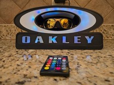 3D Printed Oakley Style Foundation Trophy X-Metal LED Sunglasses Display Stand picture