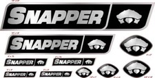 New Snapper Sam Turtle Logo OEM graphics sticker emblem Lawnmower tractor Decal picture